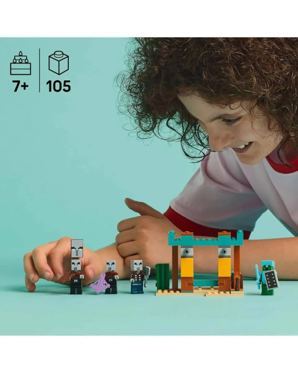 LEGO Minecraft - The Villager Desert Patrol 