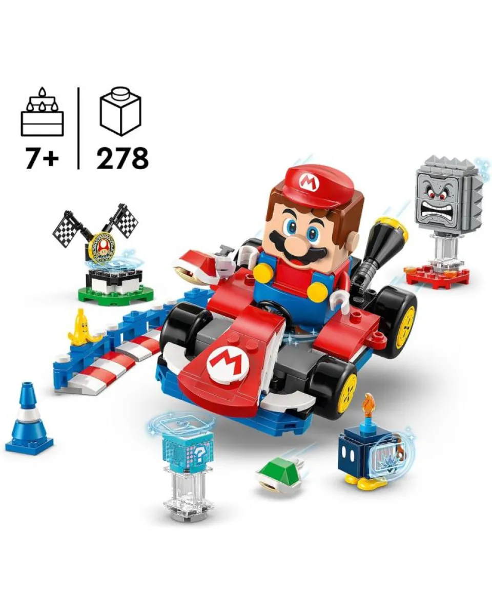 LEGO Super Mario - Mario Kart - Interactive Mario with Kart 