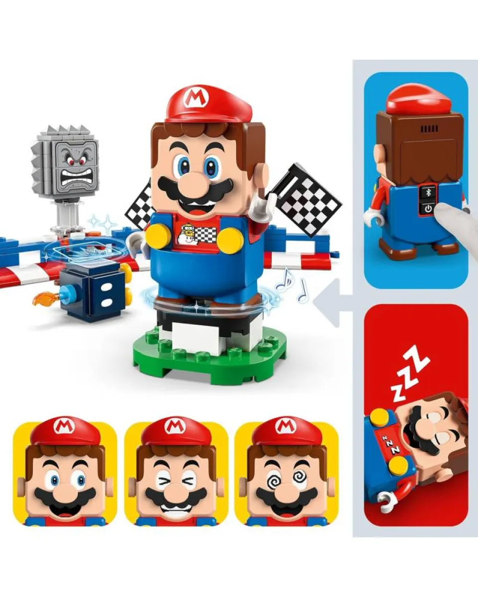 LEGO Super Mario - Mario Kart - Interactive Mario with Kart 