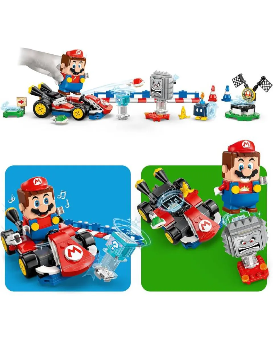 LEGO Super Mario - Mario Kart - Interactive Mario with Kart 