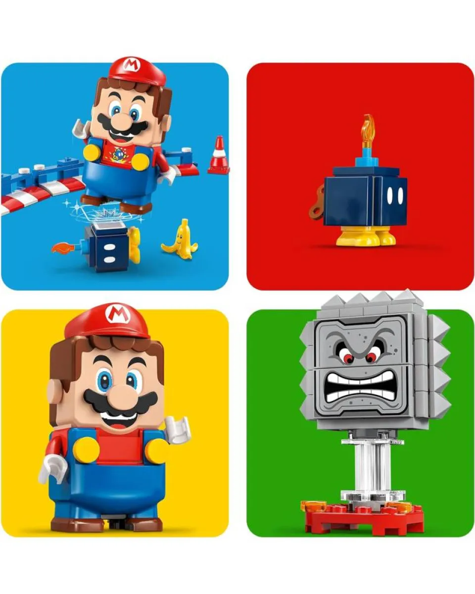 LEGO Super Mario - Mario Kart - Interactive Mario with Kart 