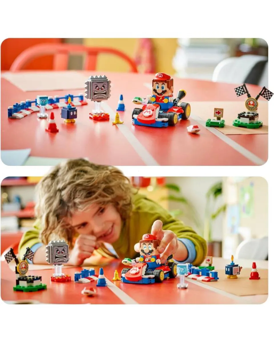 LEGO Super Mario - Mario Kart - Interactive Mario with Kart 