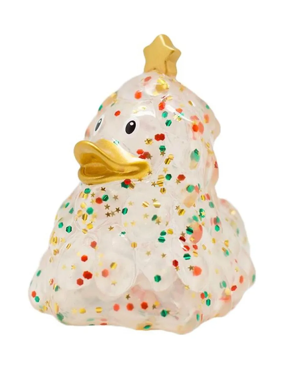 Lilalu Patkica - Glitter Christmas Tree - Rubber Duck 