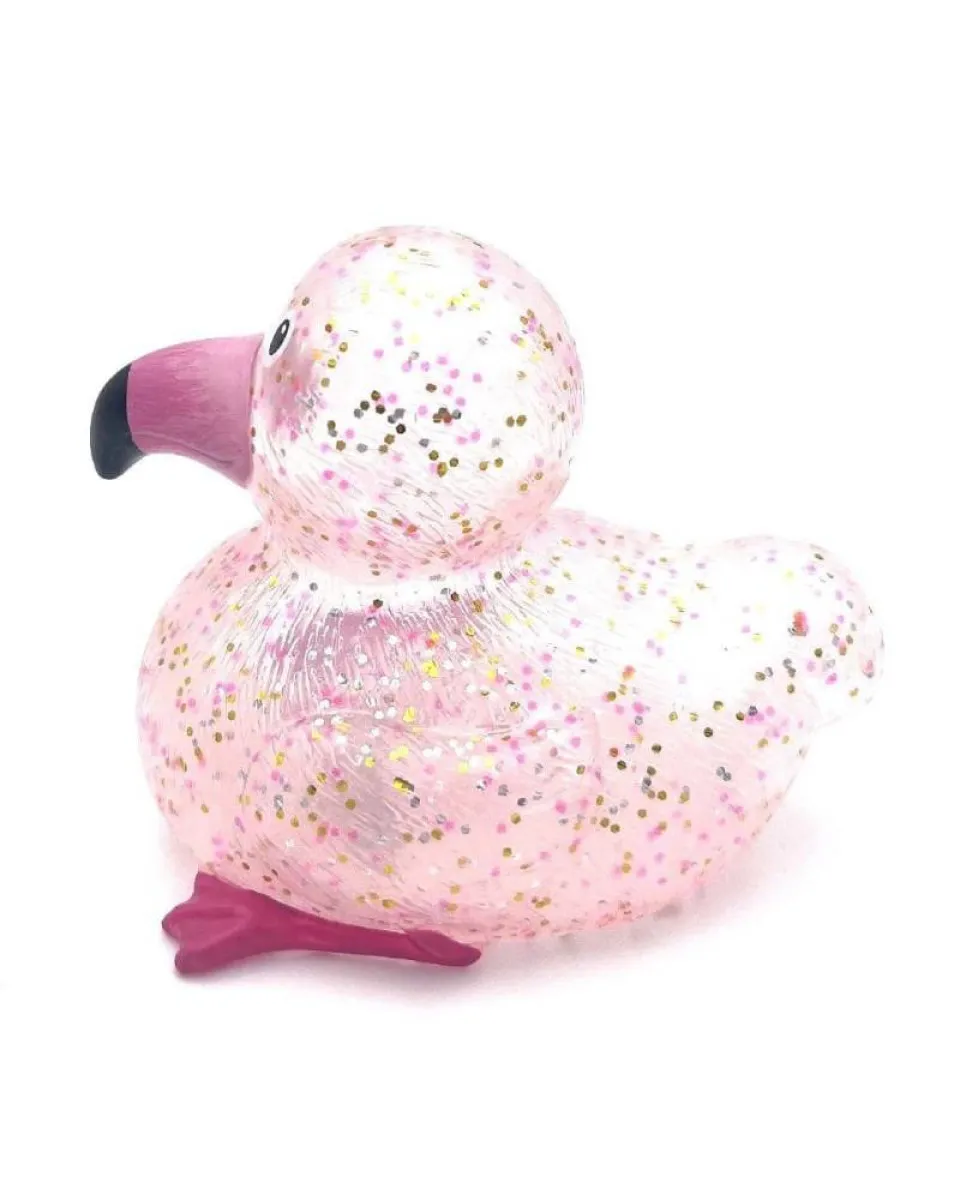 Lilalu Patkica - Glitter Flamingo - Rubber Duck 