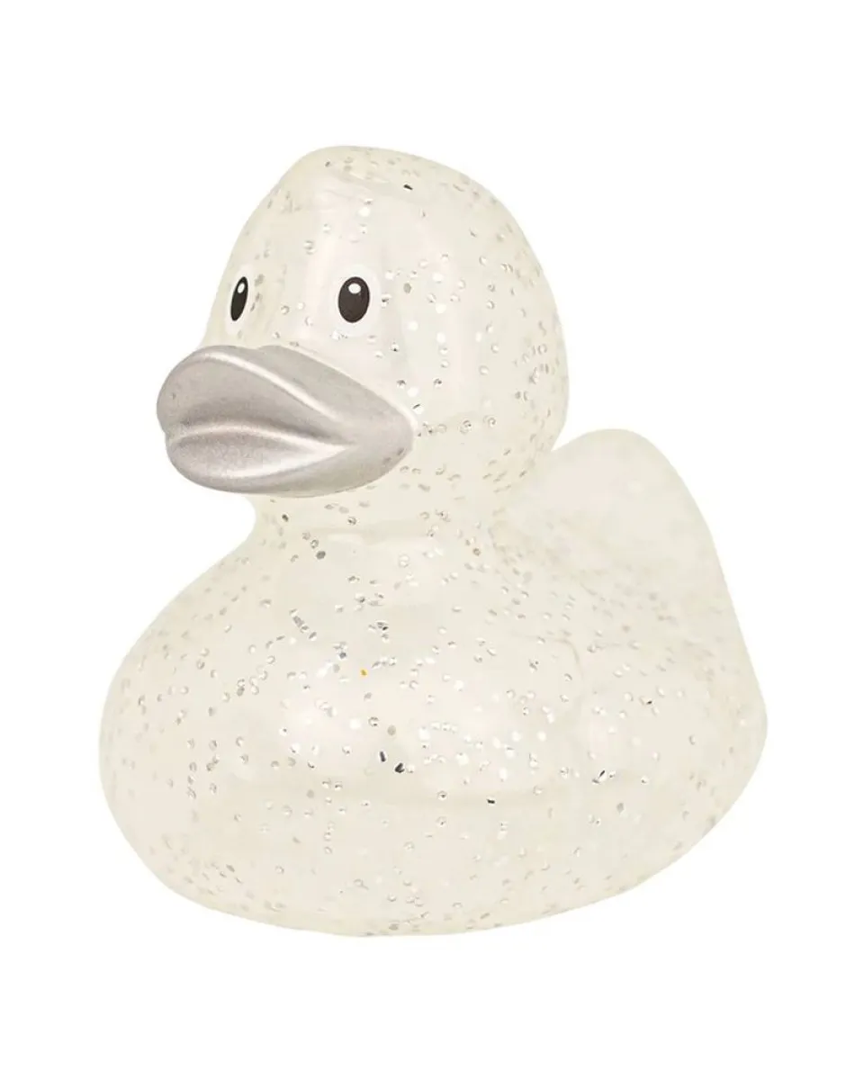 Lilalu Patkica - Glitter Silver - Rubber Duck 