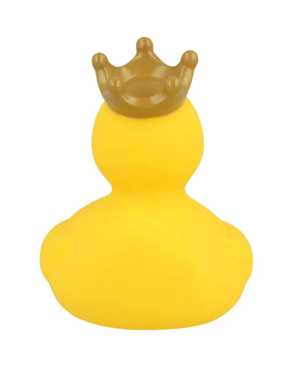 Lilalu Patkica - Rubber Duck with Crown - Yelow 