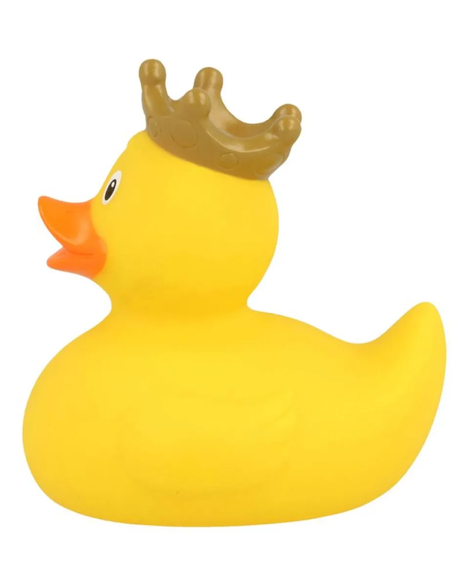Lilalu Patkica - Rubber Duck with Crown - Yelow 