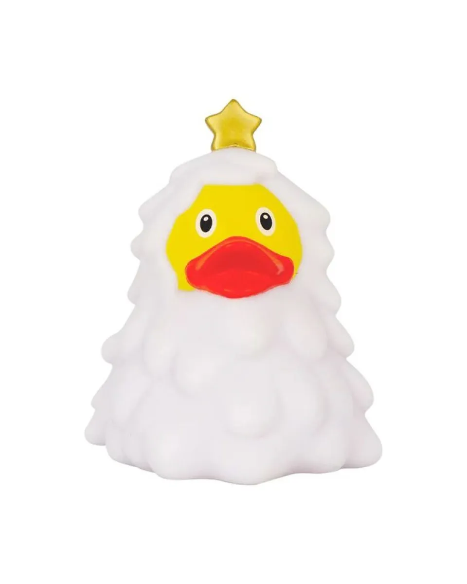 Lilalu Patkica - White Christmas Tree - Rubber Duck 