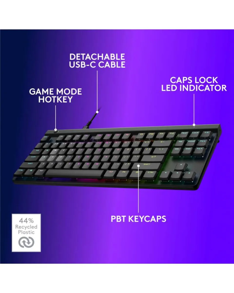 Tastatura Logitech G515 Rapid TKL Black 