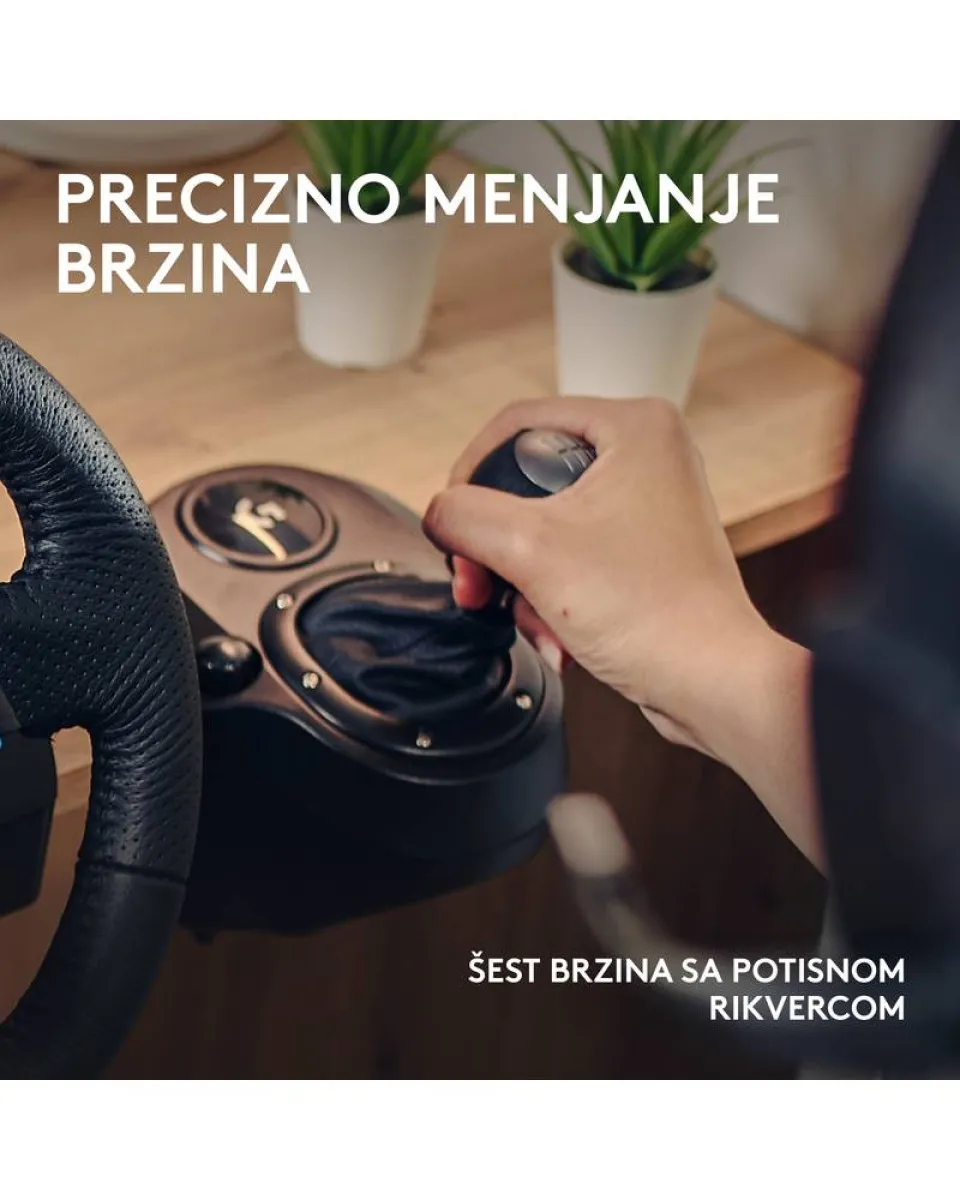 Volan Logitech G923 Trueforce Racing Wheel + Shifter 