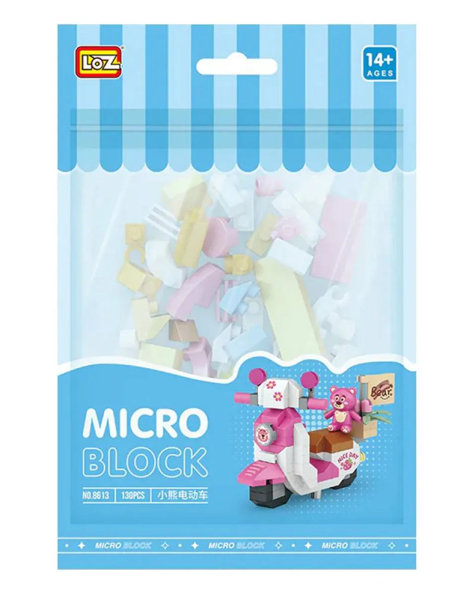 LOZ Micro Block - Bear Electric Vehicle 