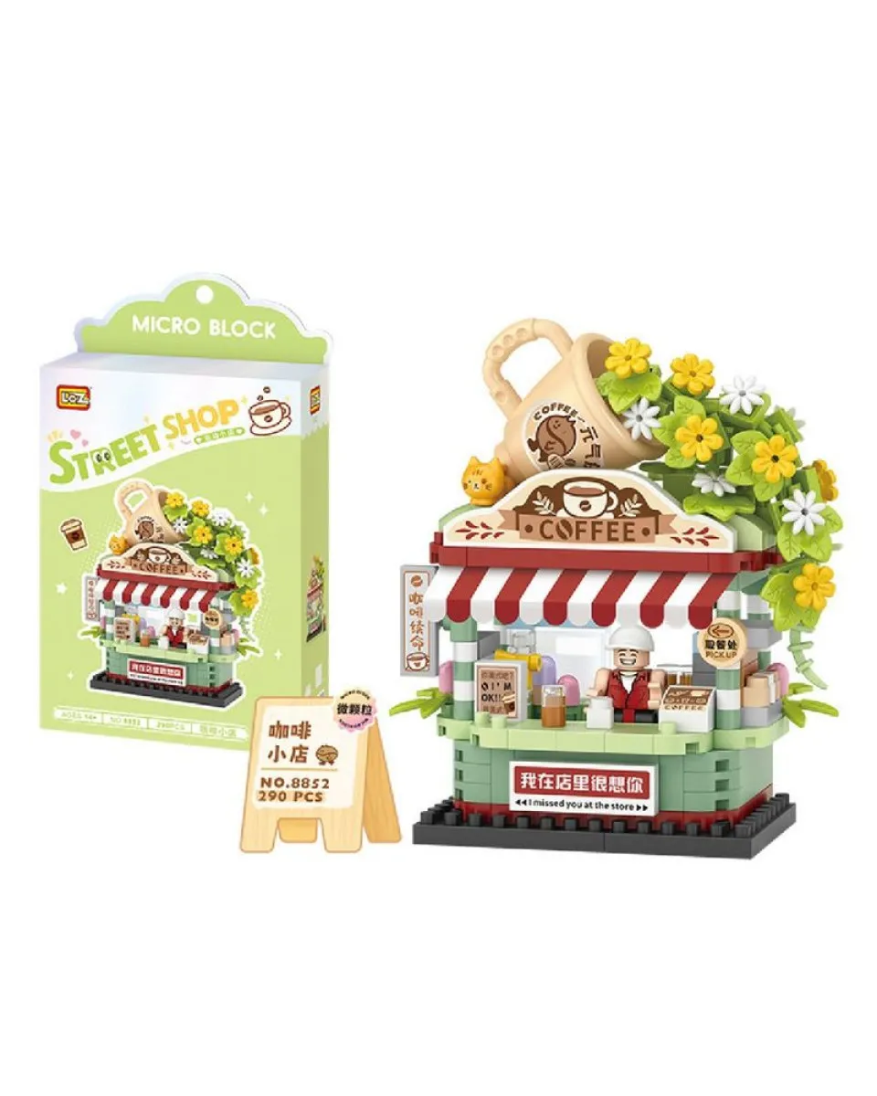 LOZ Micro Block - Coffee Store 