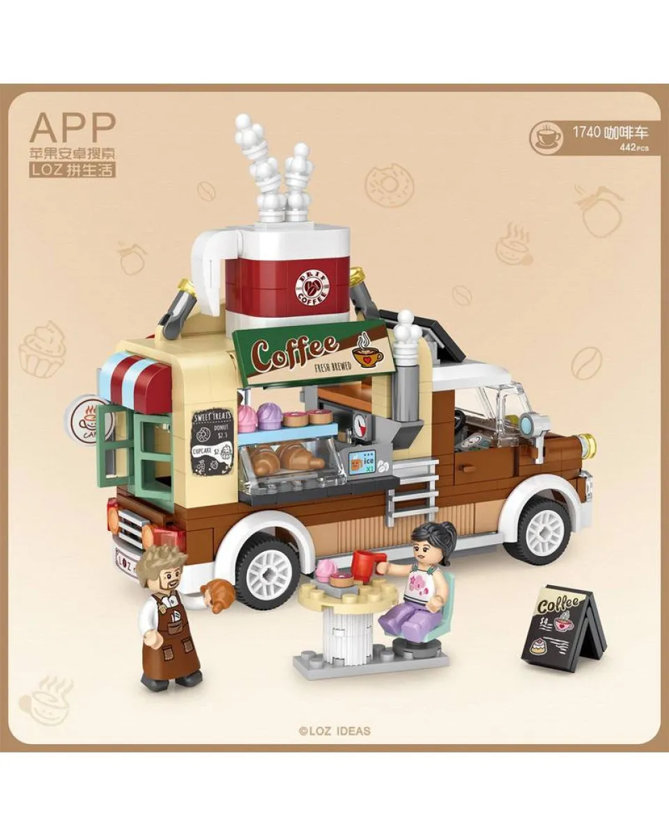 LOZ Micro Block - Coffee Truck 