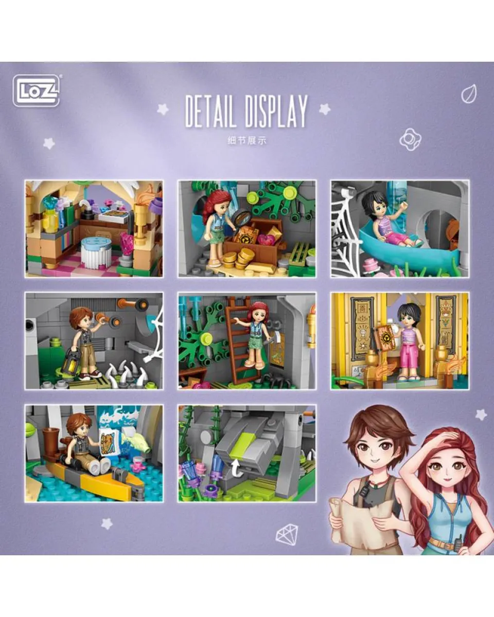 LOZ Micro Block - Keep Fit - Temple 