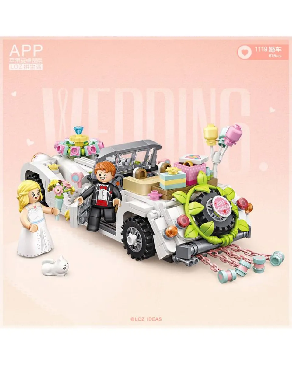 LOZ Micro Block - Wedding Car 