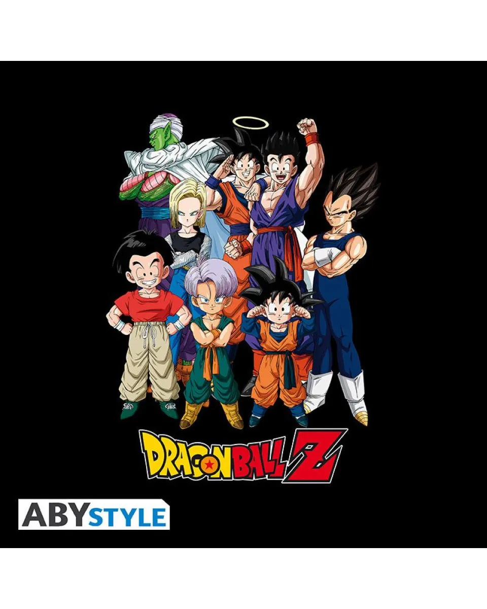 Majica AbyStyle Dragon Ball Z - Goku's Group - Unisex - M 