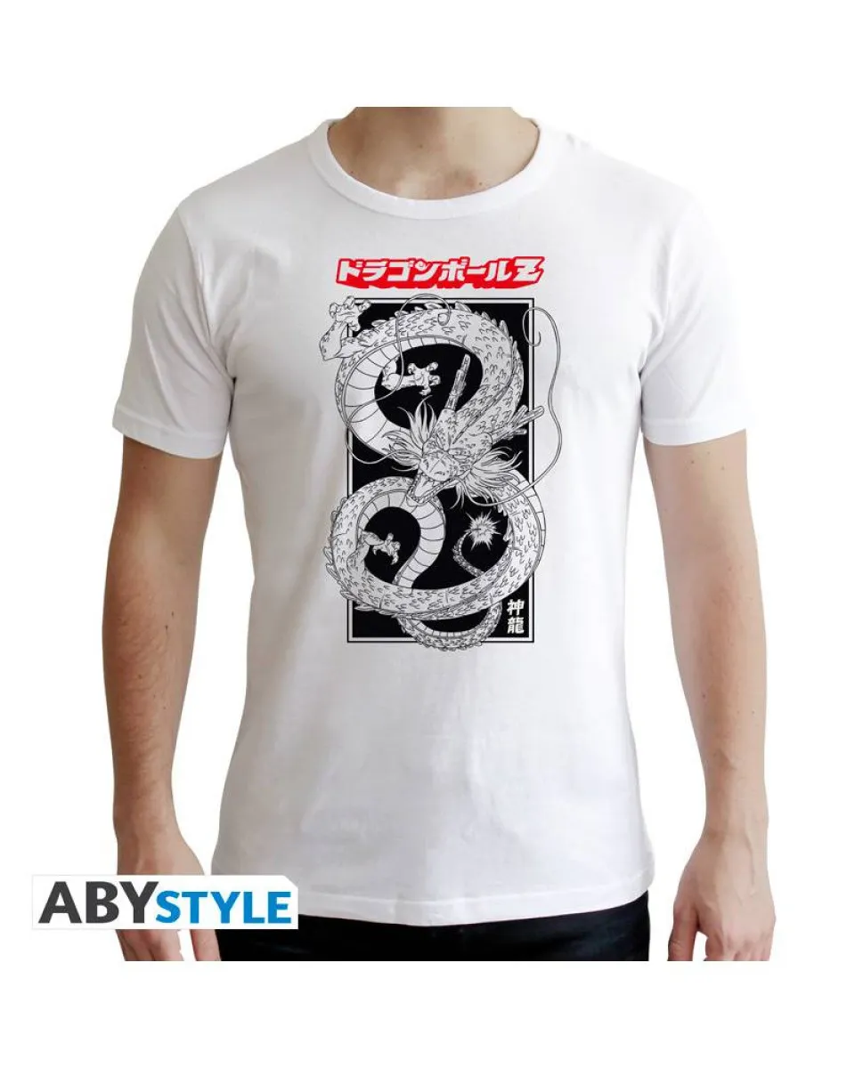 Majica AbyStyle Dragon Ball Z - Shenron N&B - M 