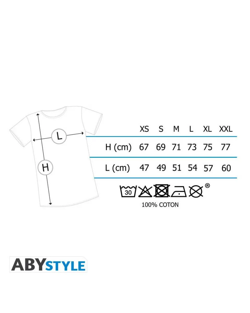 Majica AbyStyle Dragon Ball Z - Shenron N&B - XL 