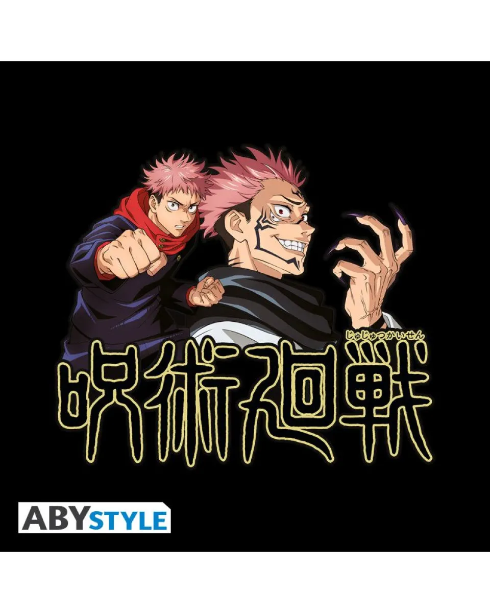 Majica AbyStyle Jujutsu Kaisen - Itadori & Sukuna - L 