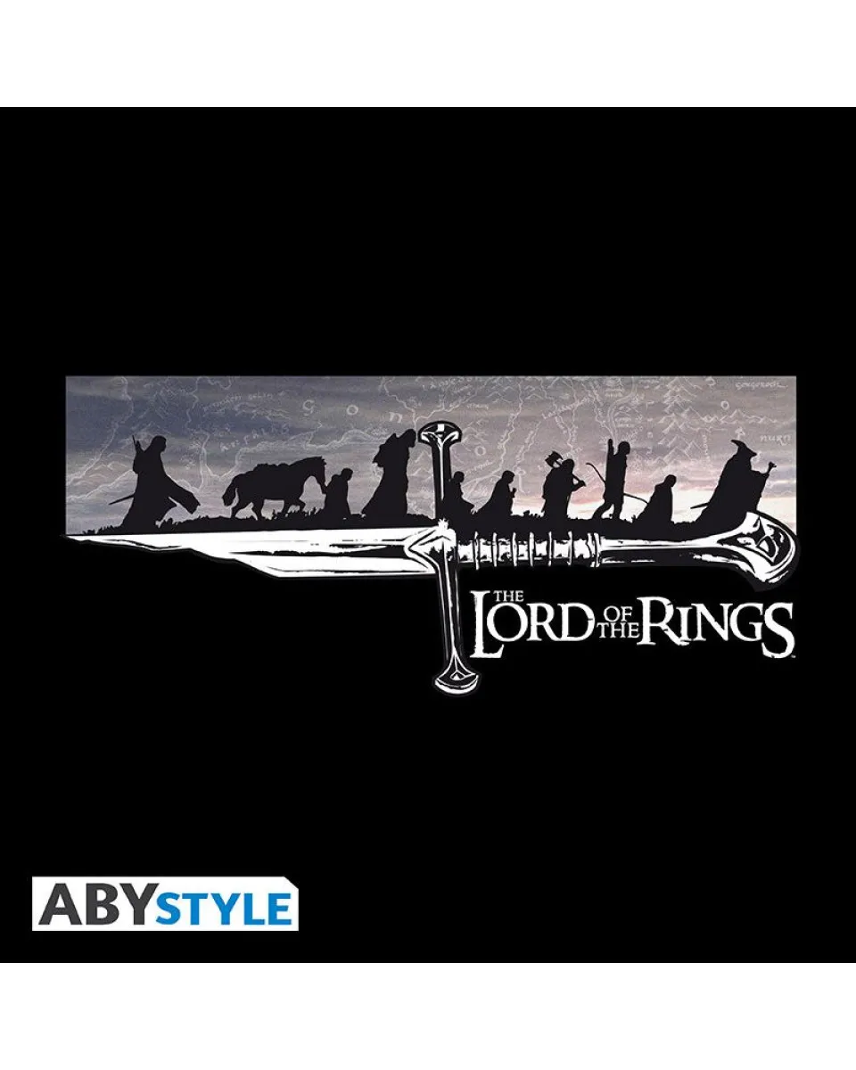 Majica AbyStyle Lord Of The Rings - The Fellowship - XL 