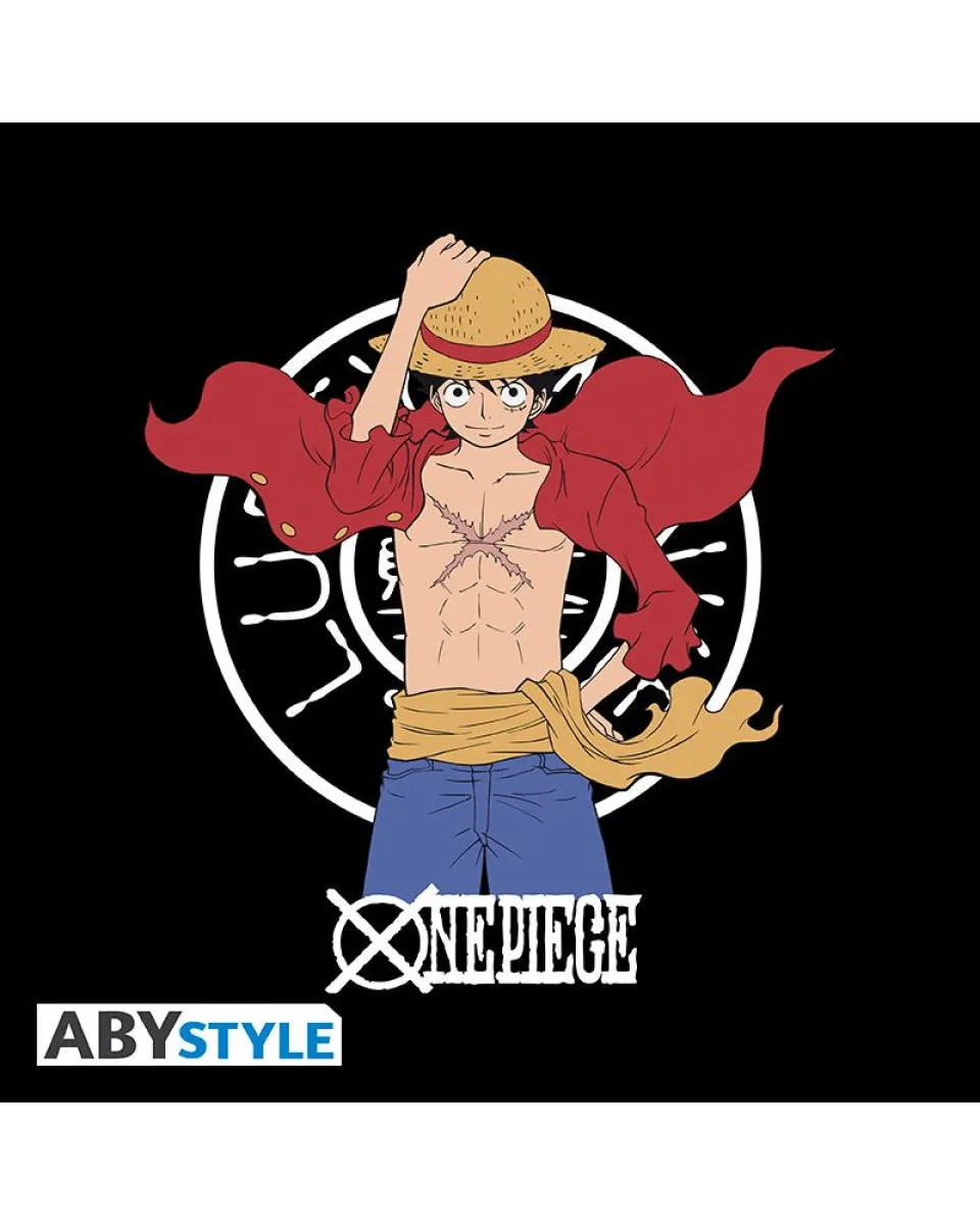 Majica AbyStyle One Piece - Luffy's New World - Black - L 
