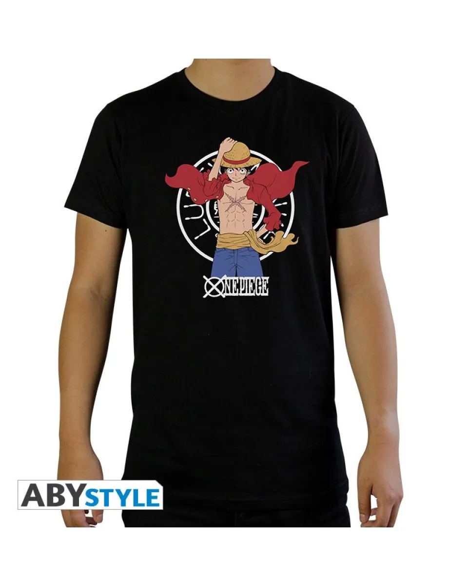 Majica AbyStyle One Piece - Luffy's New World - Black - L 