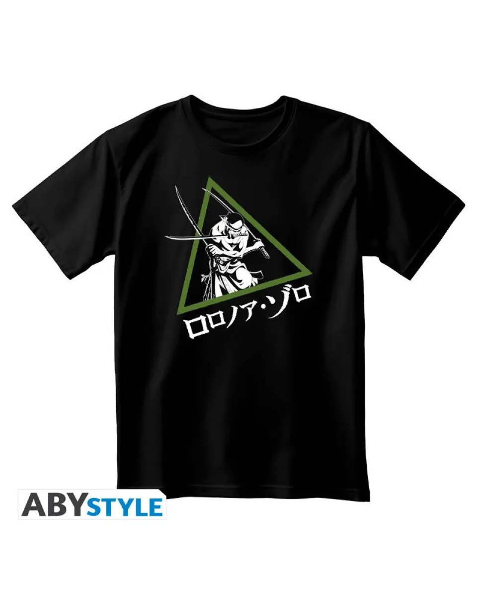 Majica AbyStyle One Piece - Roronoa Zoro- Unisex - L 