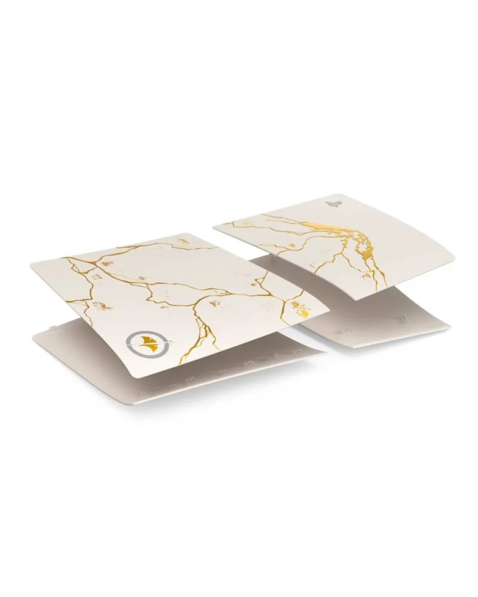 Maska za Playstation 5 PRO Konzolu - Ghost of Yotei - Gold Limited Edition 