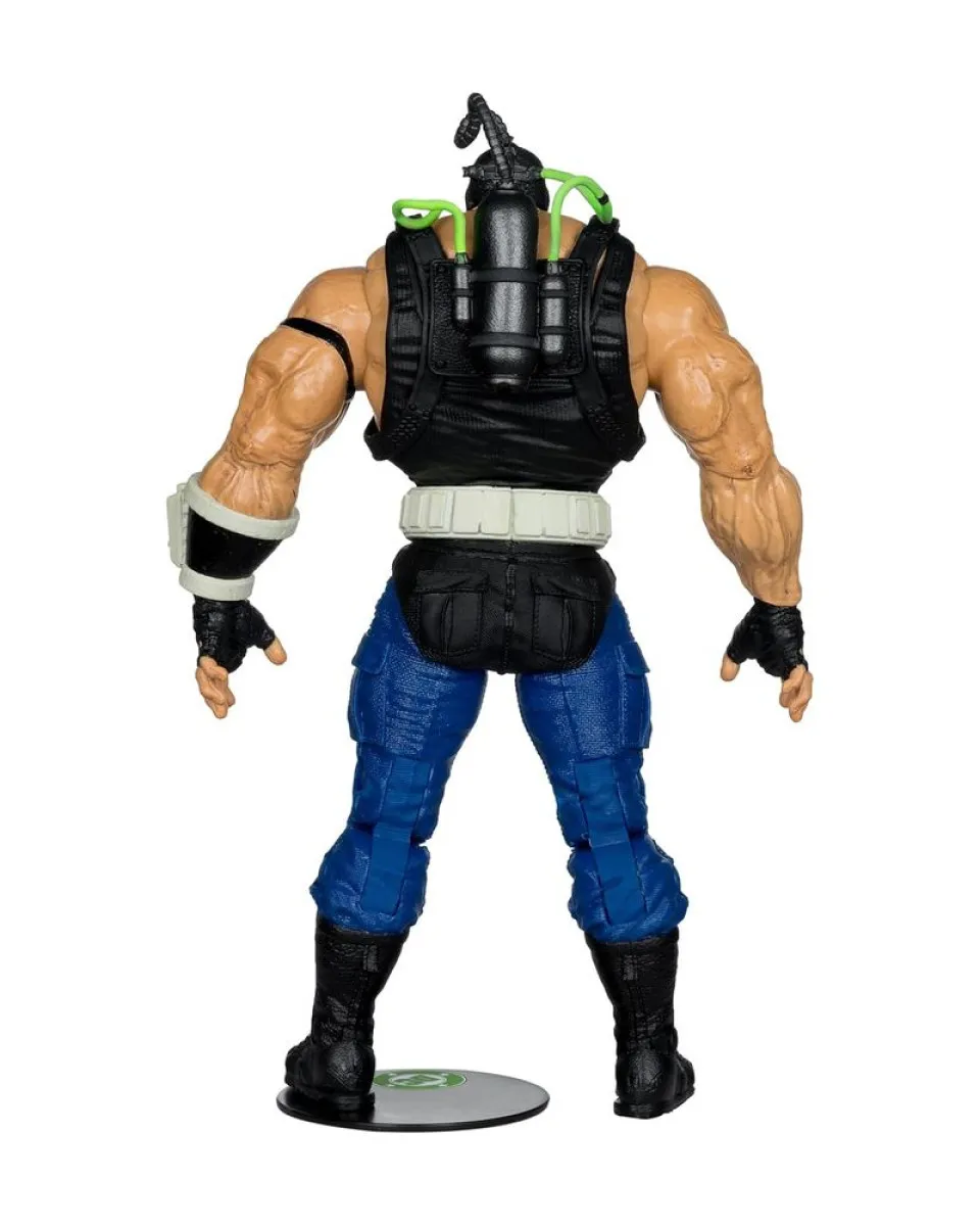 Mega Action Figure DC Multiverse - Bane (Glow In The Dark)  Gold Label 