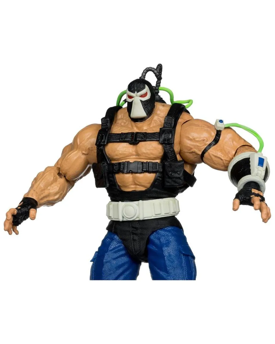 Mega Action Figure DC Multiverse - Bane (Glow In The Dark)  Gold Label 