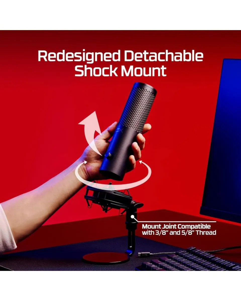 Mikrofon HyperX QuadCast 2S RGB - Black 