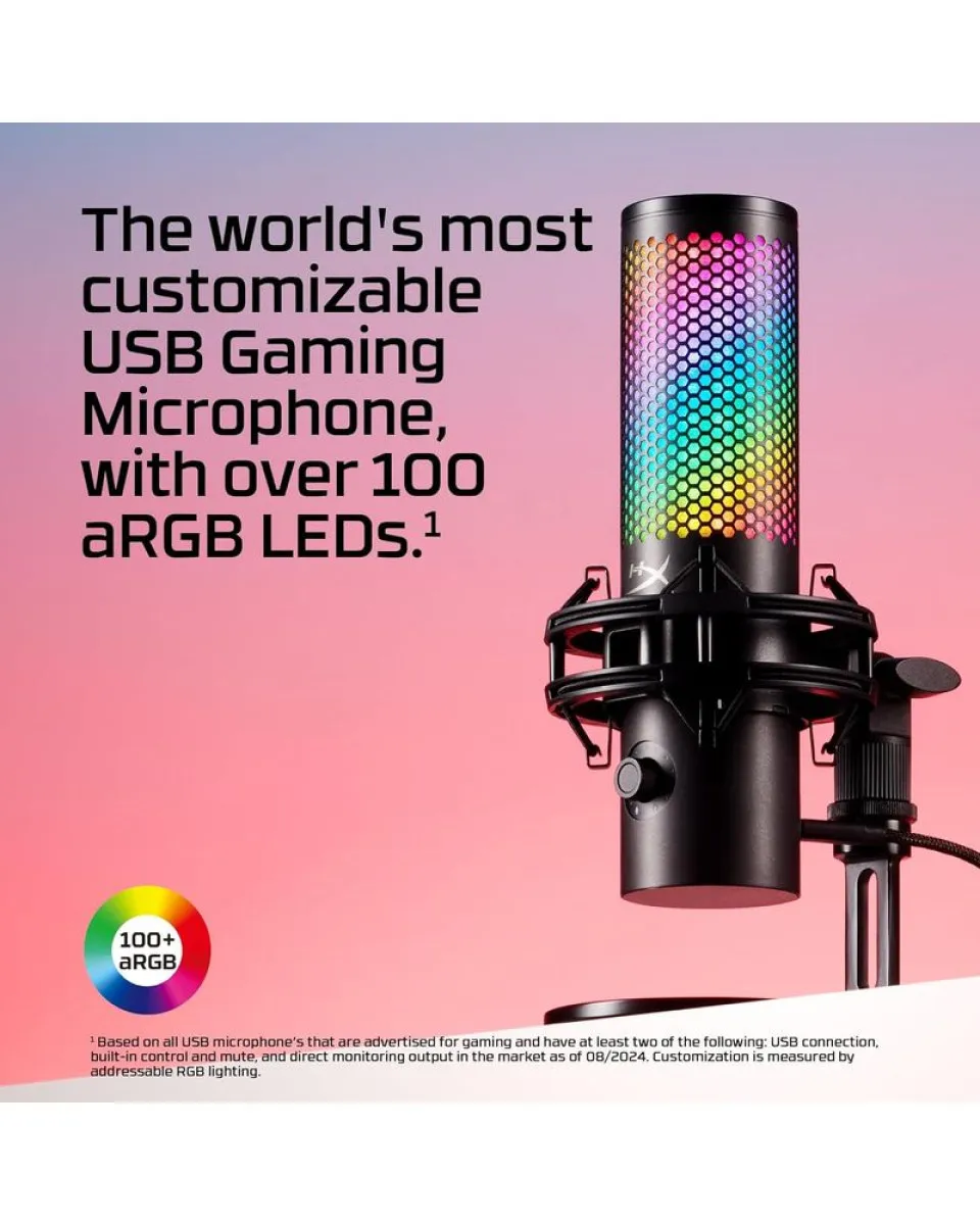 Mikrofon HyperX QuadCast 2S RGB - Black 