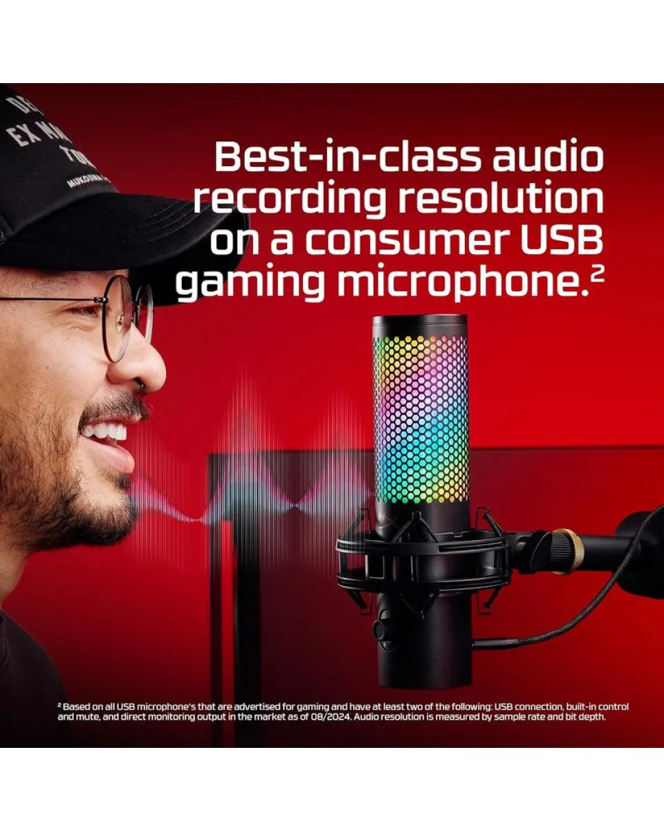 Mikrofon HyperX QuadCast 2S RGB - Black 