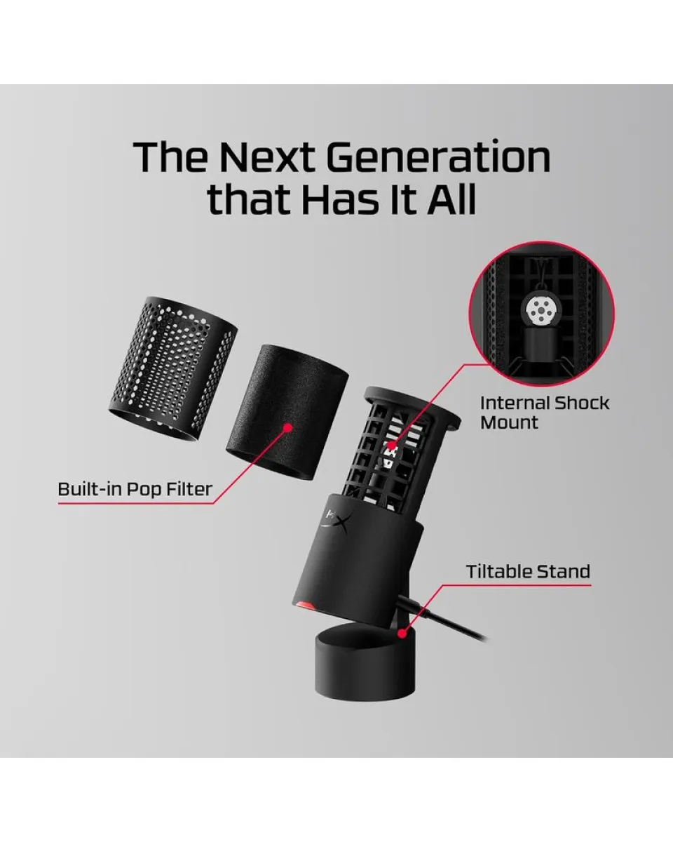 Mikrofon HyperX SoloCast Black 2 