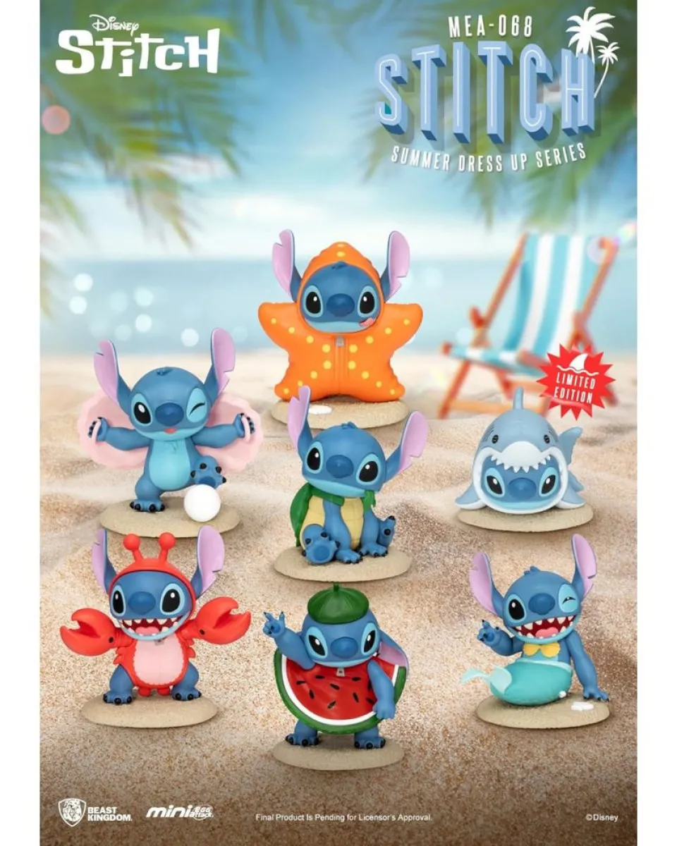 Mini Figure Lilo & Stitch - Mini Egg Attack Figure - Stitch Summer Dress Up 