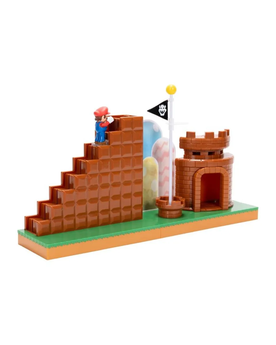 Mini Figure World of Nintendo - Super Mario Course Complete Playset 