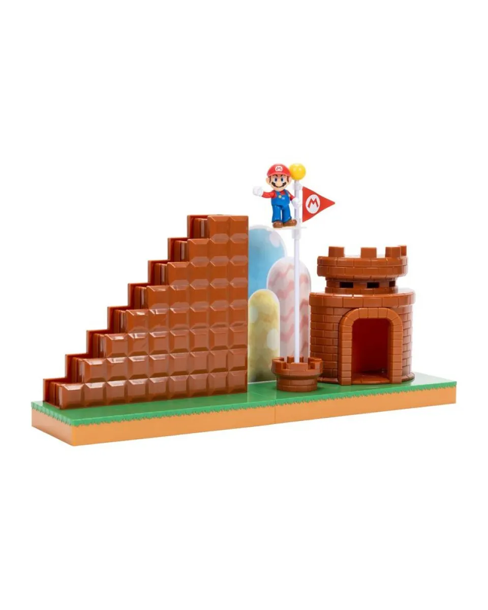 Mini Figure World of Nintendo - Super Mario Course Complete Playset 