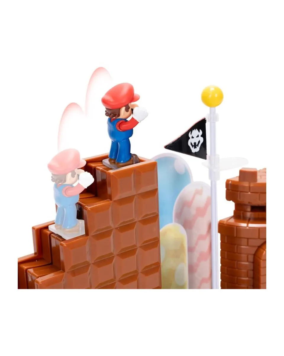 Mini Figure World of Nintendo - Super Mario Course Complete Playset 