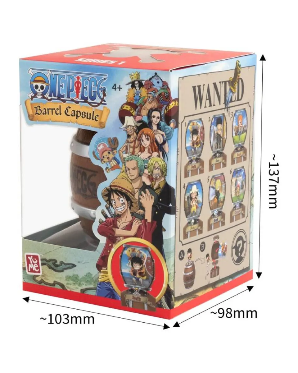 Mini Figures One Piece Barrel Capsule - Blind Box 