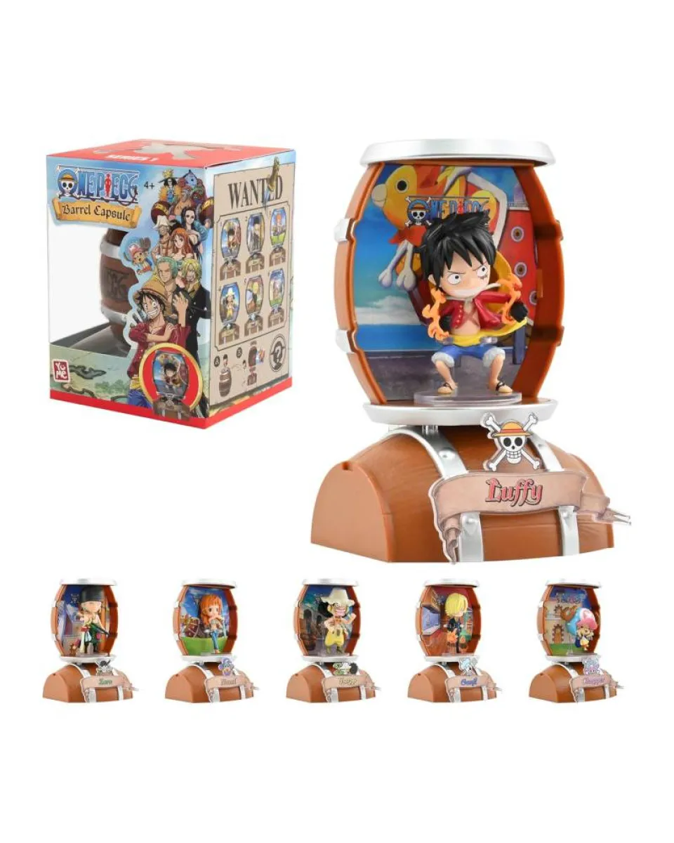 Mini Figures One Piece Barrel Capsule - Blind Box 