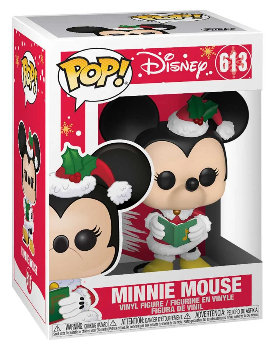 Bobble Figure Disney POP! - Minnie ( Chrismas ) 