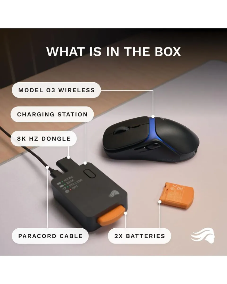 Miš Glorious Model O3 Wireless - Black 