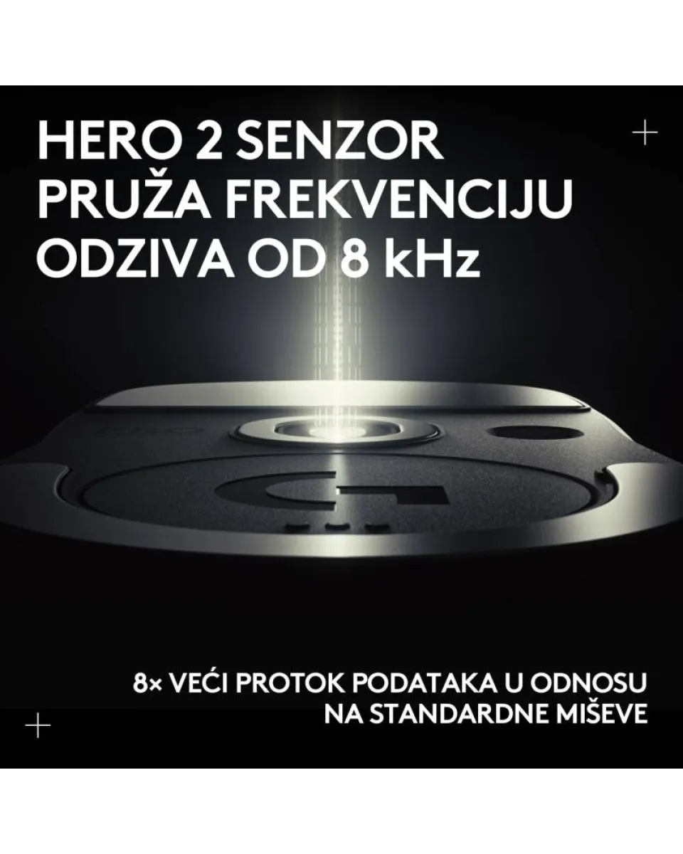 Miš Logitech G PRO X Superlight Wireless v2 DEX - Black 