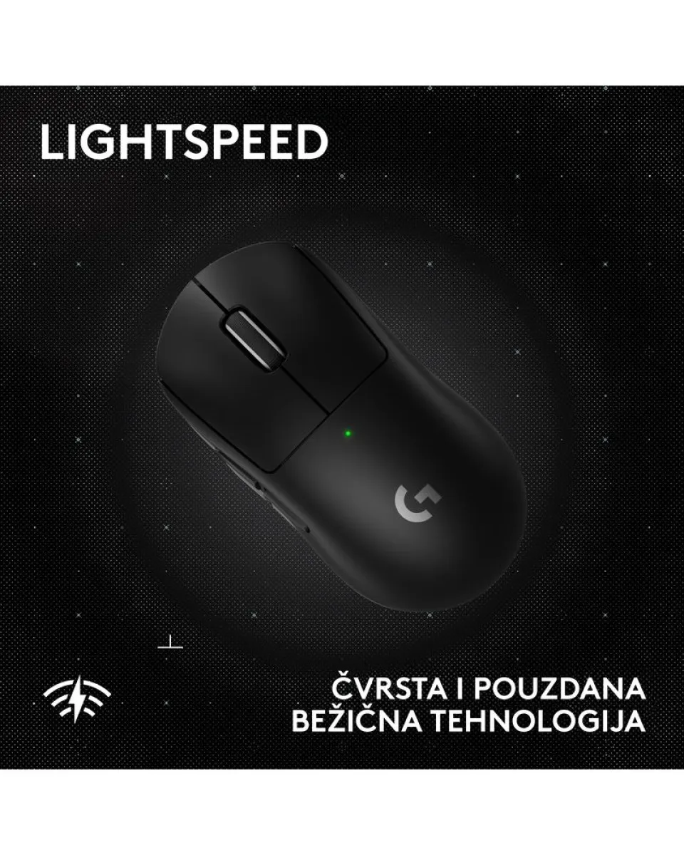 Miš Logitech G PRO X Superlight Wireless v2 SE - Black 