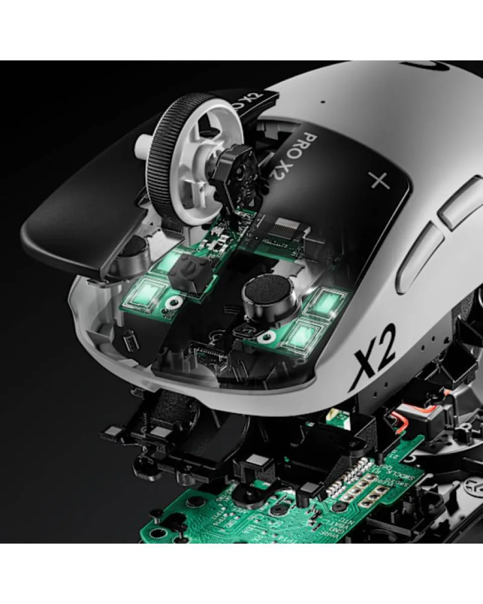 Logitech G PRO X2 SUPERSTRIKE Wireless Miš - Black 