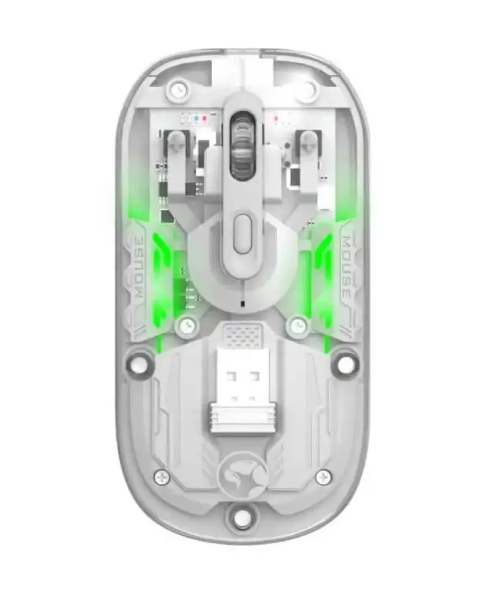 Miš Marvo Prism 20W M808W Wireless - Transparent 