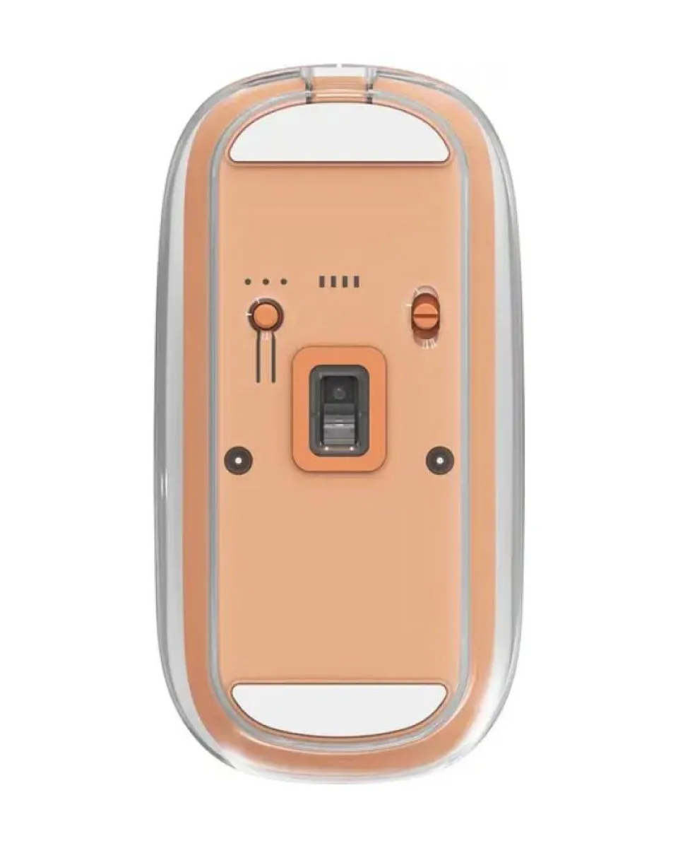Miš Marvo Prism B10 M810W Wireless - Transparent Orange 