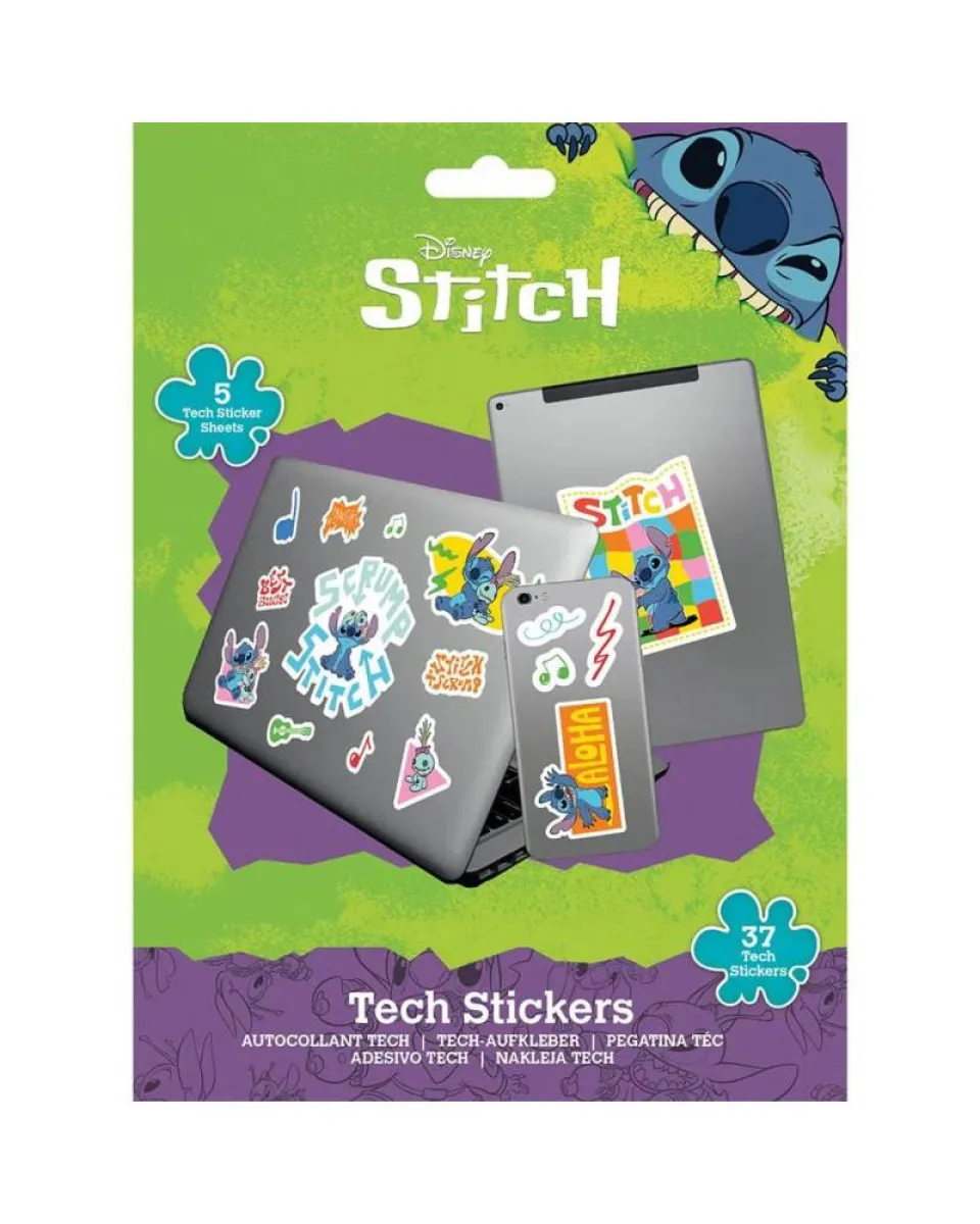 Nalepnice Disney - Stitch - Tech Stickers v2 