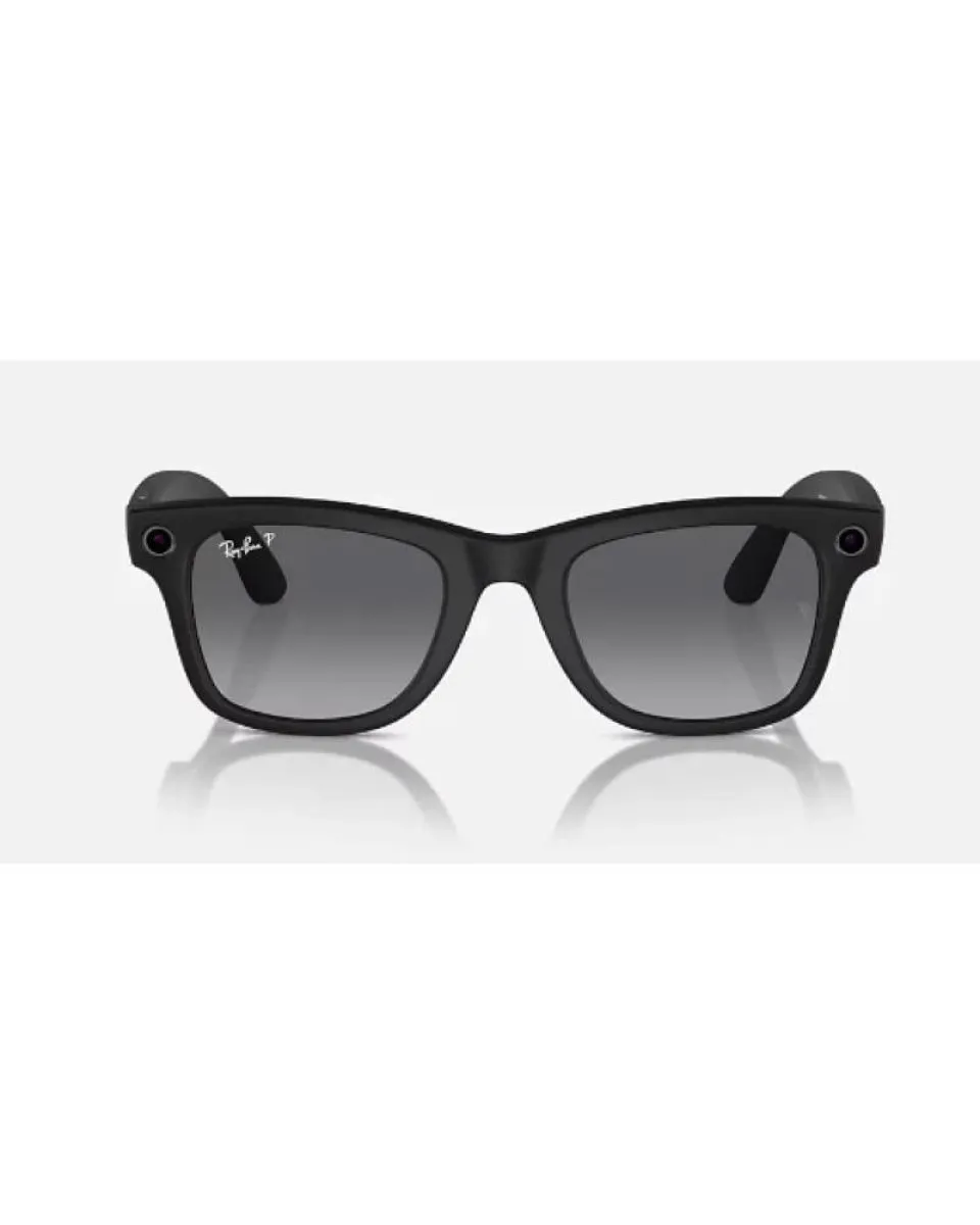 Naočare Ray Ban Meta Wayfarer - Black Graphite - Polar 