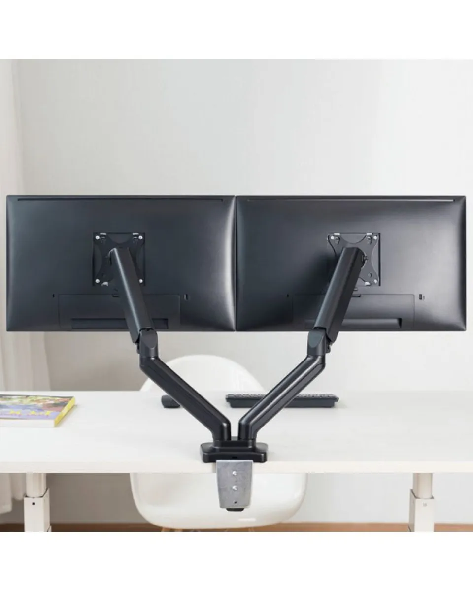 Nosač za dva monitora - UVI VESA sa gasnim amortizerom (13